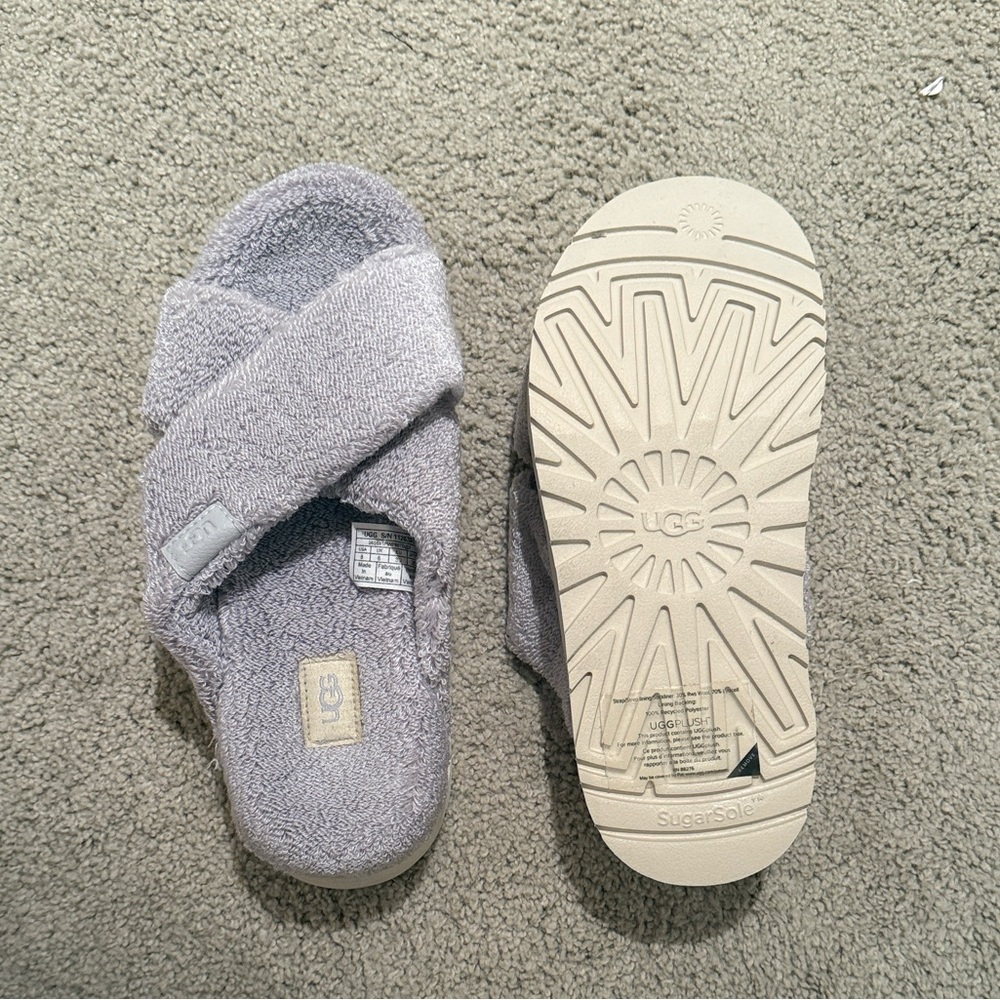 UGG Women' Soft Gray Slippers